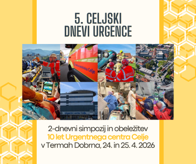 5. celjski dnevi urgence 2026
