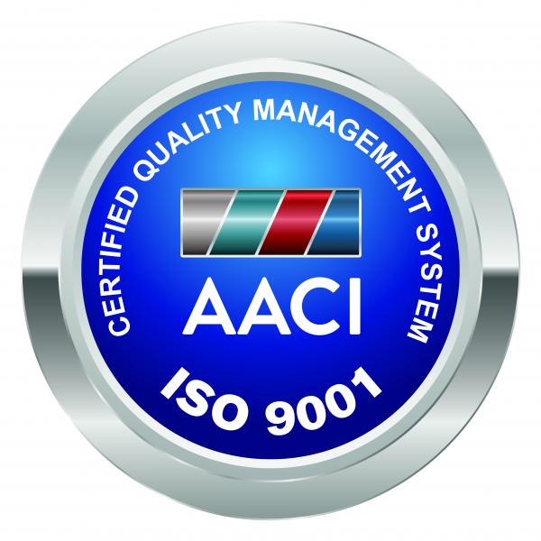 AACI Medal ISO 9001 certifikat