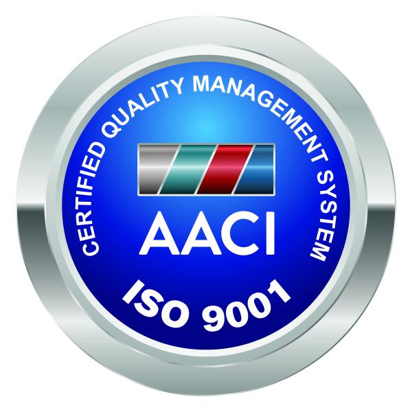AACI Medal ISO 9001 certifikat