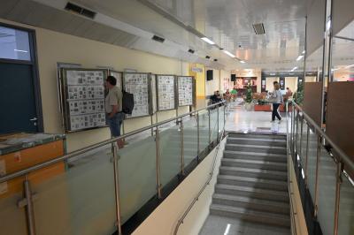 Filatelistična razstava ZaHVALA ZDRAVSTVU v avli polikliniki