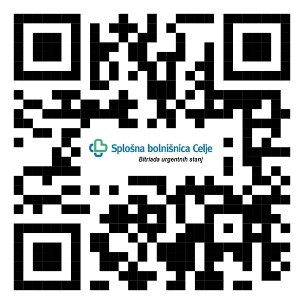 QR koda za spletno prijavo na Bitriado urgentnih stanj iz tem pulmologije