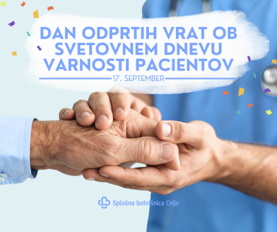 Dan odprtih vrat Splošne bolnišnice Celje 2026