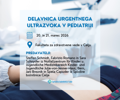 Delavnica urgentnega ultrazvoka v pediatriji