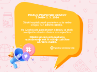 Preklic prepovedi obiskov z dnem 2. 3. 2026