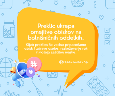 Preklic ukrepa omejitve obiskov z dnem 6. 5. 2026