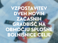Vzpostavitev dveh novih začasnih gradbišč na območju SB Celje